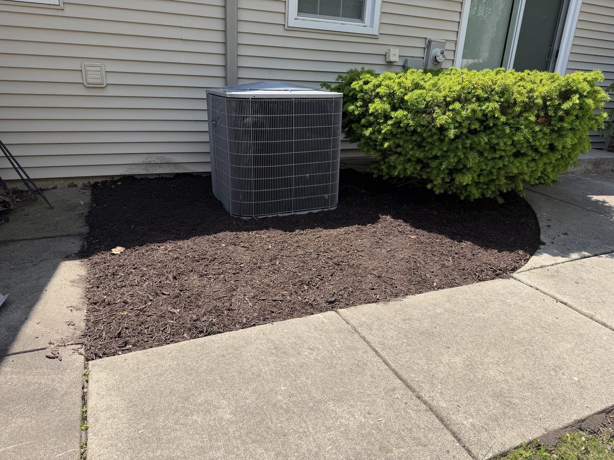 Mulch bed installation